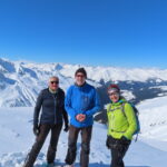 Gipfelfoto Gefrorenhorn mit Anne, Gabi und Hansjörg